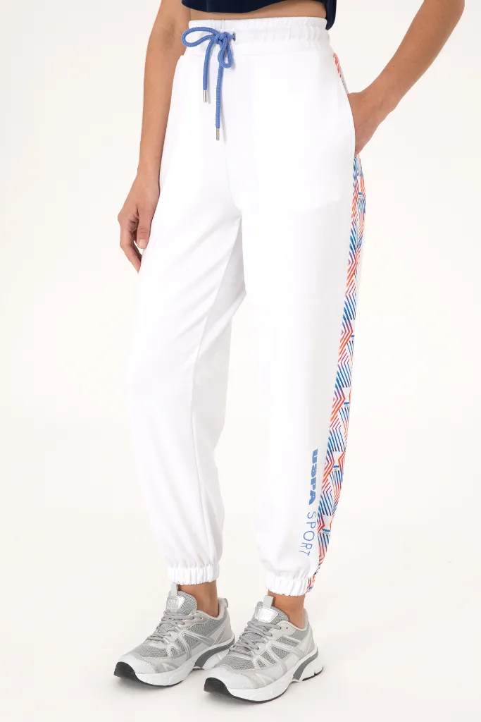 Kadın Beyaz Jogger Eşofman Altı 50300713-VR013