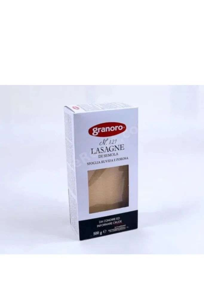Lasagna Di Semole - İtalyan Usulü Lazanya Makarnası 500g