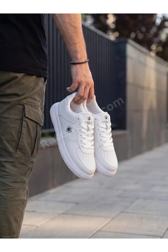 JACK Beyaz Erkek Sneaker