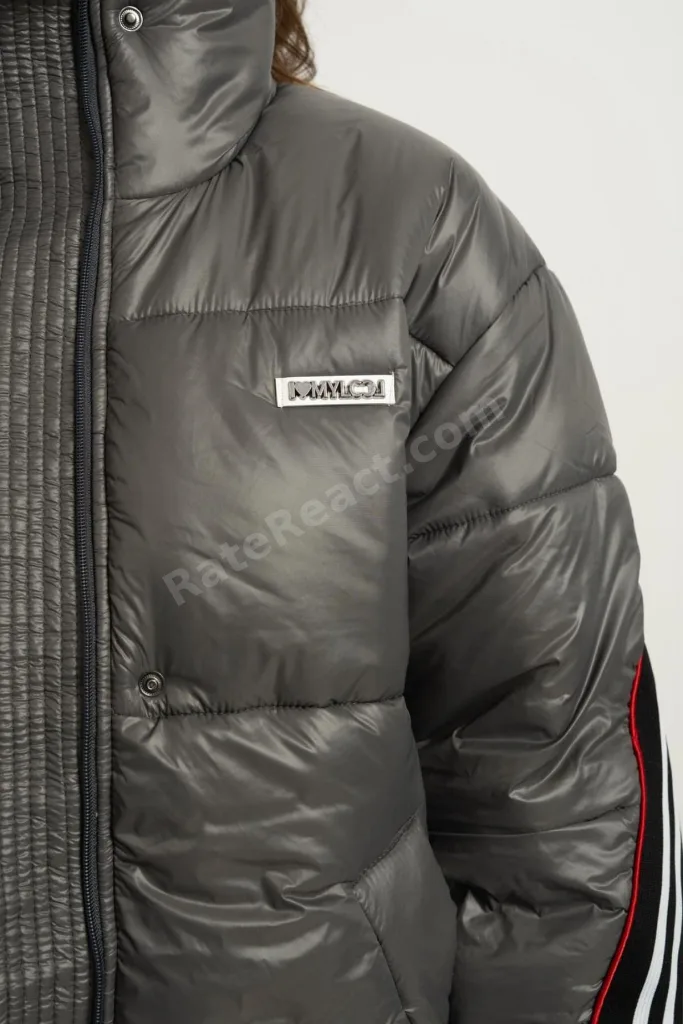 9-15 Yaş Northlight Premium Kız Çocuk Dolgulu Mont-Antrasit