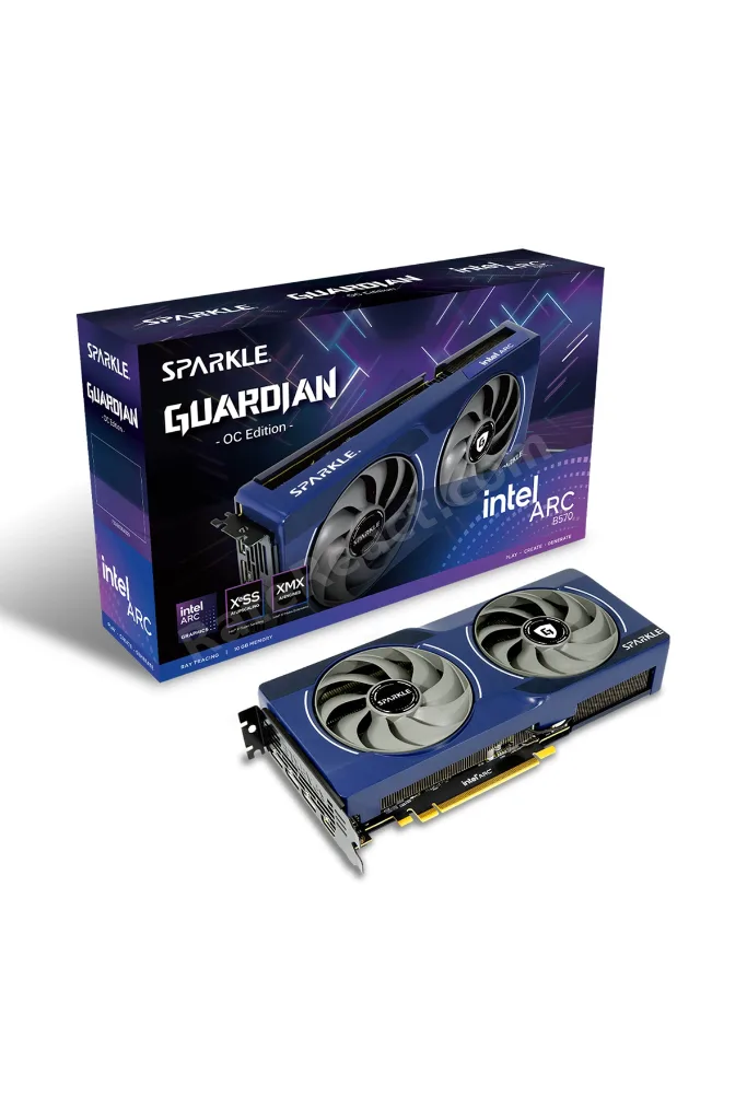 INTEL ARC B570 GUARDIAN OC 10GB 160Bit Gaming (Oyuncu) Ekran Kartı