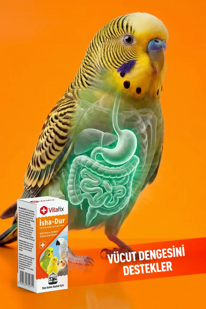 Isha-dur - Kuşlar Için Bağırsak Ve Sindirim Sistemi Düzenleyici - Ishal Gidermeye Yardımcı