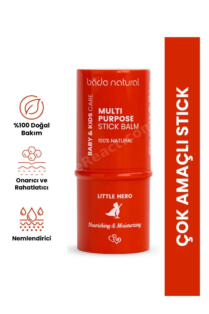 Little Hero %100 Doğal Stick Onarıcı Ve Rahatlatıcı Çok Amaçlı