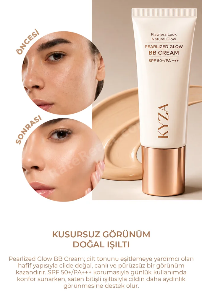 Pearlized Glow BB Cream SPF 50+ | Yoğun Işıltılı Cilt Görünümü 30 ml