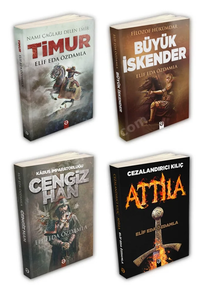 Hükümdarlar Seti 4 Kitap