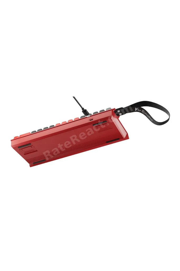 68 Tuş Red Switch RGB Mekanik Oyuncu Klavyesi – Hot Swapple, Renkli Aydınlatma Gaming Keyboard