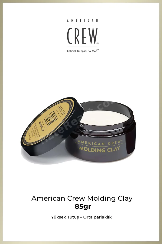 Molding Clay 85 g – Güçlü Tutuş & Mat Görünüm – Erkek Saç Şekillendirme Kil Wax