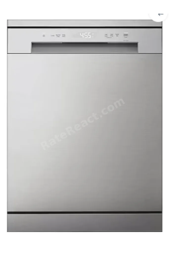 DFC612FVE Bulaşık Makinesi QuadWash™ Ayarlanabilir Raflar Gri