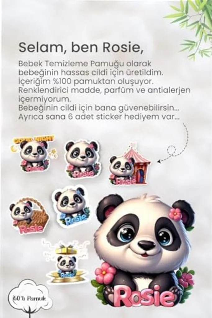 TTKTEKNOLOJİ Bebek Çamaşır Deterjanı 1000 ml 6 Al 5 Öde ve Rosie Pamuk TTKTEKNOLOJİ 2026 395519