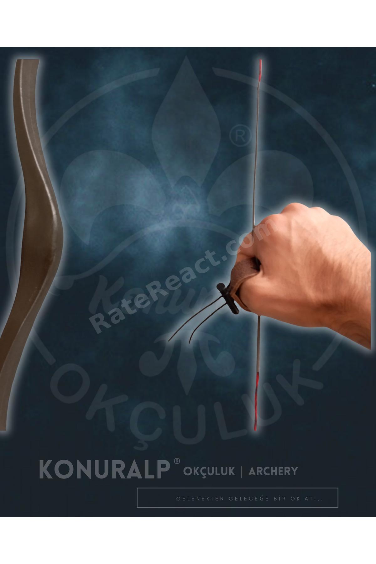 Geleneksel Okçuluk Için Gerçek Deri Zihgir (ayarlanabilir-küçük Boy)
