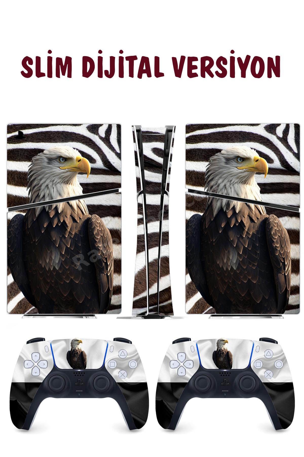 Kara kartal Playstation 5 Full Sticker Kaplama Seti