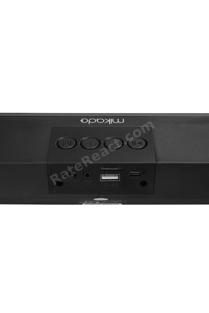 Md-sbt25 Siyah Rgb Oyuncu Speaker Soundbar Sese Duyar 10wmicrosd Taşınır Bluetooth Hoparlör Speaker