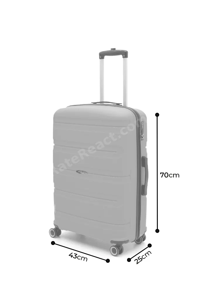 Artemis (PP) Polipropilen&Kırılmaz Orta Boy Valiz 65 CM