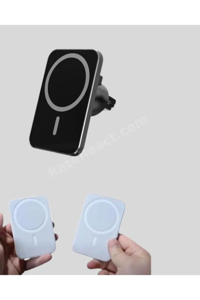 360° Döner Başlıklı MagSafe Araç Telefon Tutucu Hızlı Şarjlı