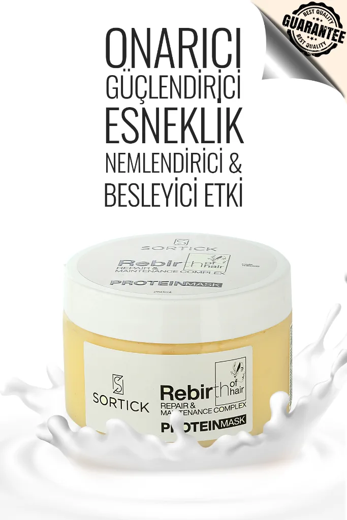 Protein Saç Bakım Maskesi Onarıcı Güçlendirici 250ml