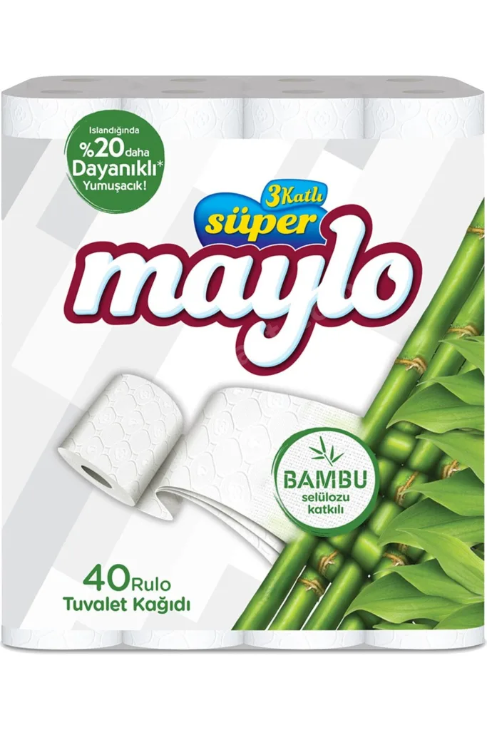 Maylo Süper Bambu 40'lı Tuvalet Kağıdı