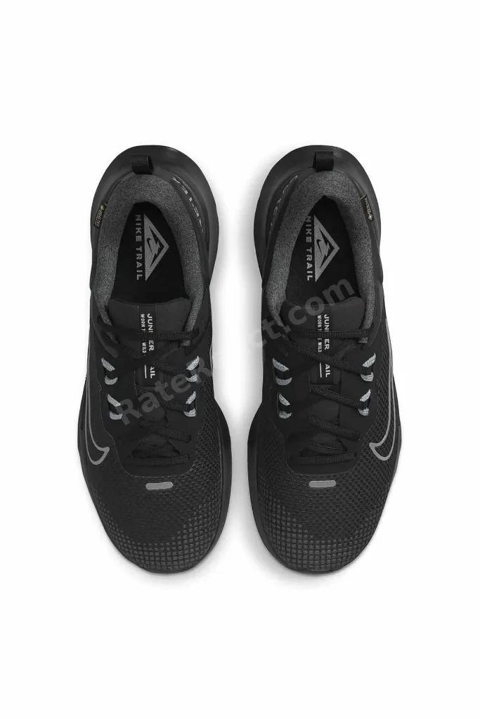 Erkek Siyah Gore-Tex Su Geçirmez Outdoor Arazi Koşu Ve Yürüyüş Ayakkabısı