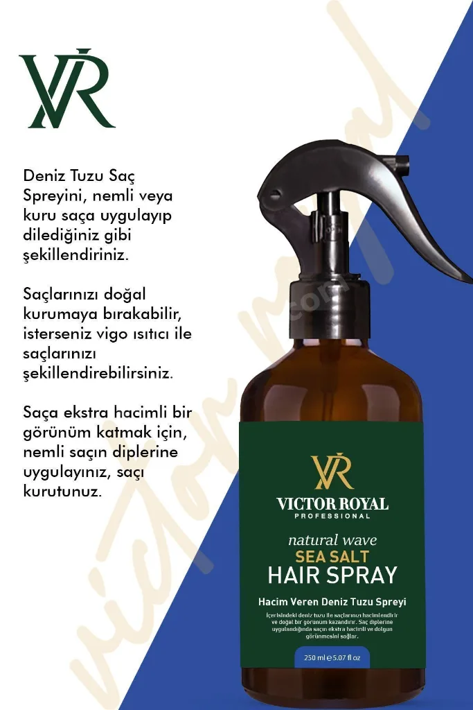 Hacim Ve Dolgunluk Veren Deniz Tuzu Saç Spreyi 250 ml