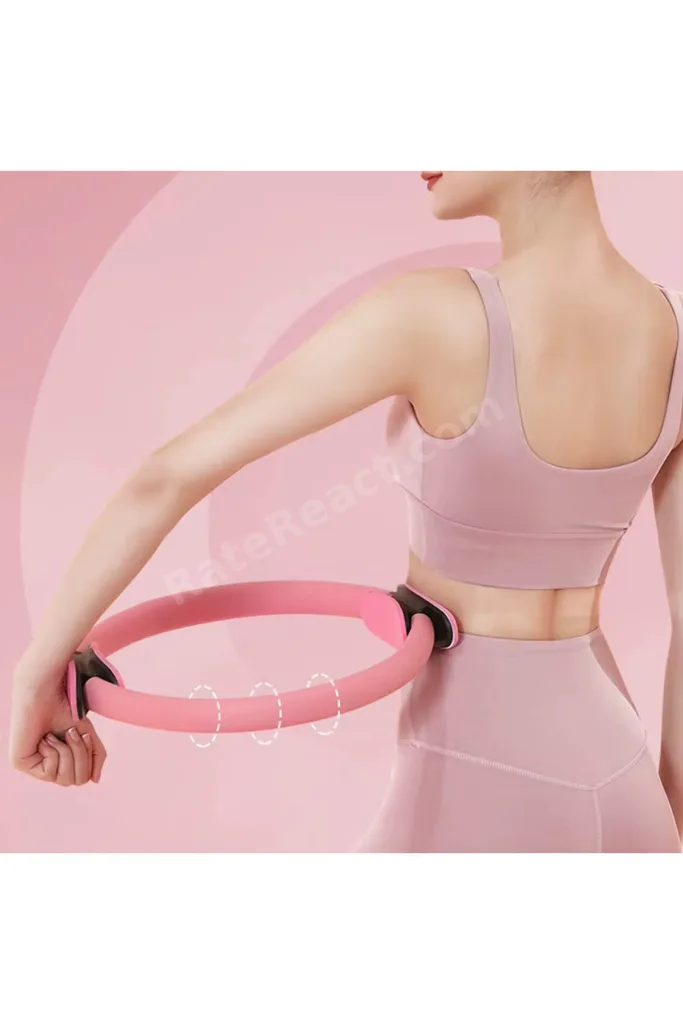 Pilates Egzersiz Çemberi 40 Cm Pilates Çemberi,Plates Halkası Spor Egzersiz Aleti Özel Tutmalı Model