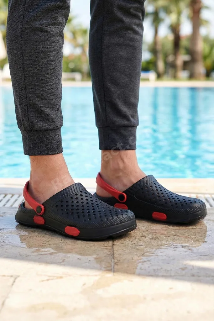 Yazlık Islak Zemine Uygun Ev Bahçe Banyo Hastane Sabo Erkek Terlik Sandalet