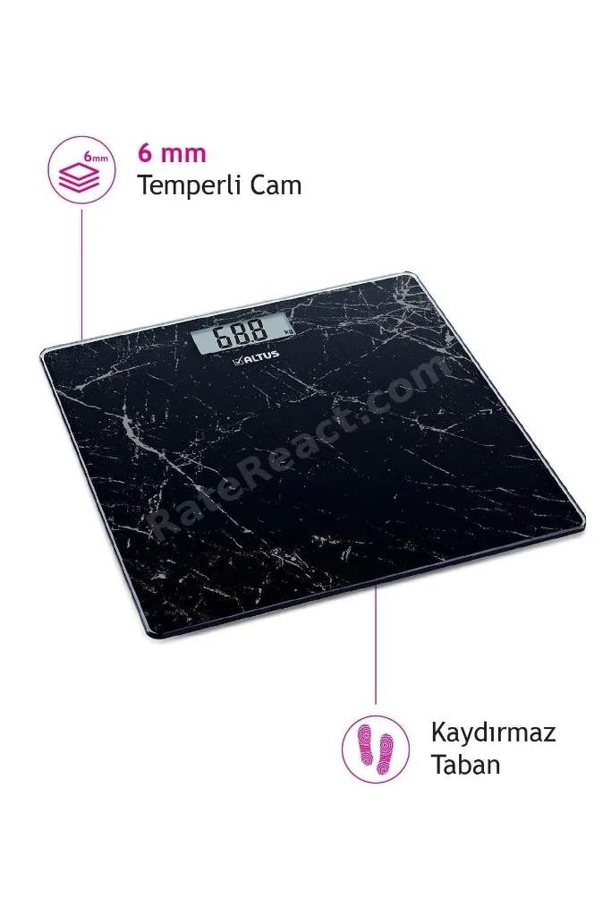 Al 808 Sm Dijital Cam Baskül