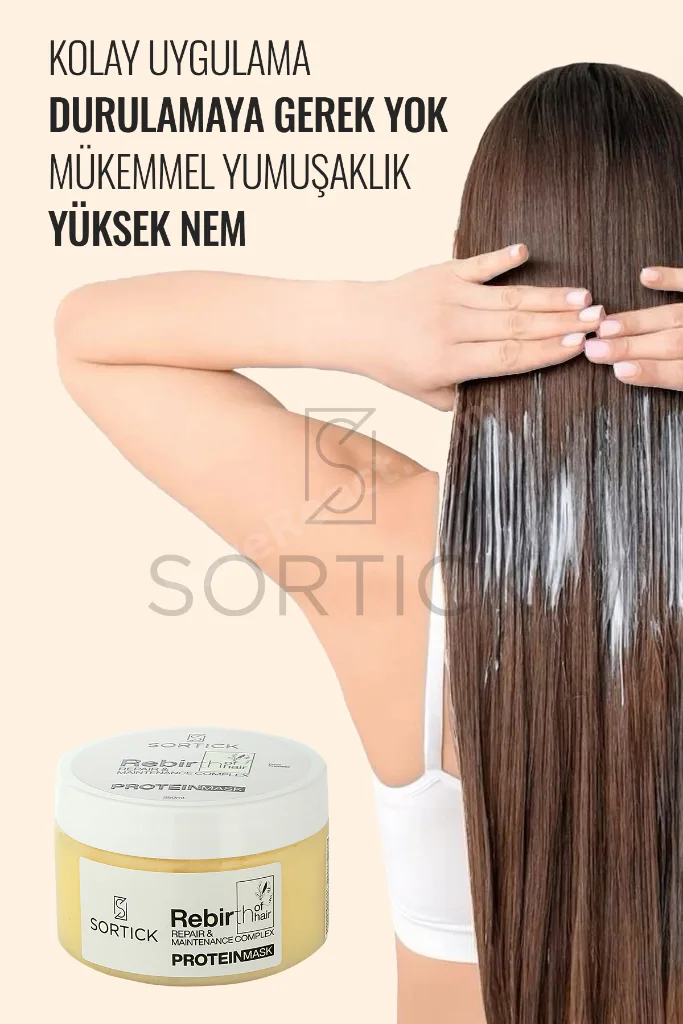Protein Saç Bakım Maskesi Onarıcı Güçlendirici 250ml