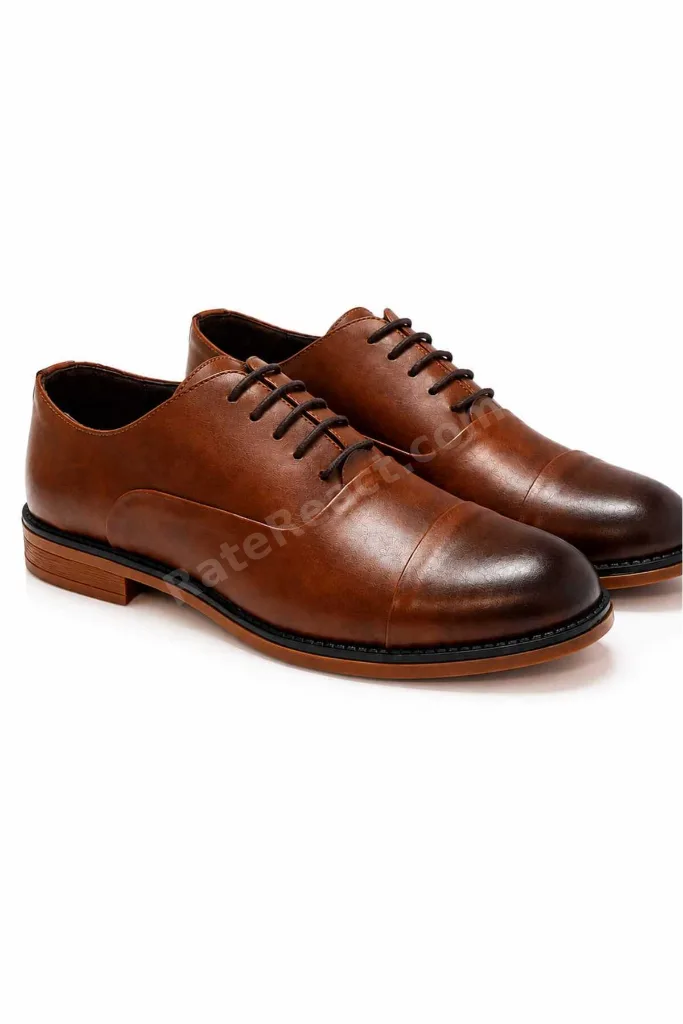 Milano Cap Toe Klasik Erkek Ayakkabı – Taba 2265