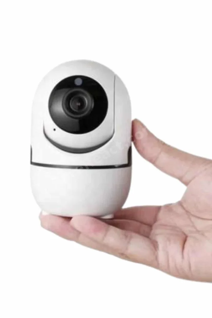 Baby Kamera Kablosuz 720P Beyaz 360 Derece Wifi Kamera Full HD 1080p NemereTechno