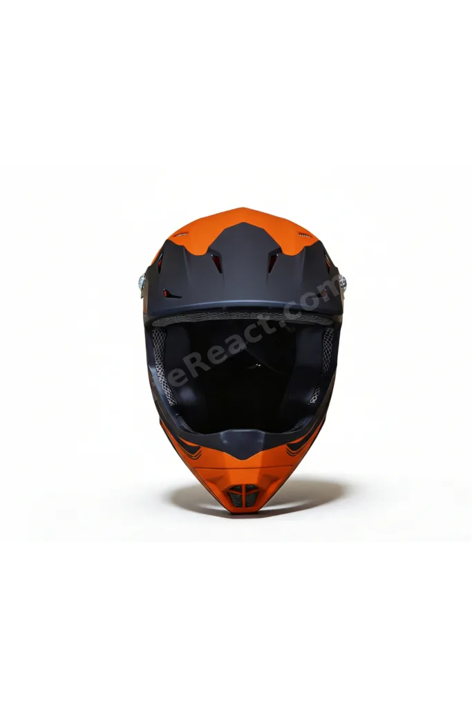 KS-05 Fullface Turuncu M 57-58cm Bisiklet Kaskı