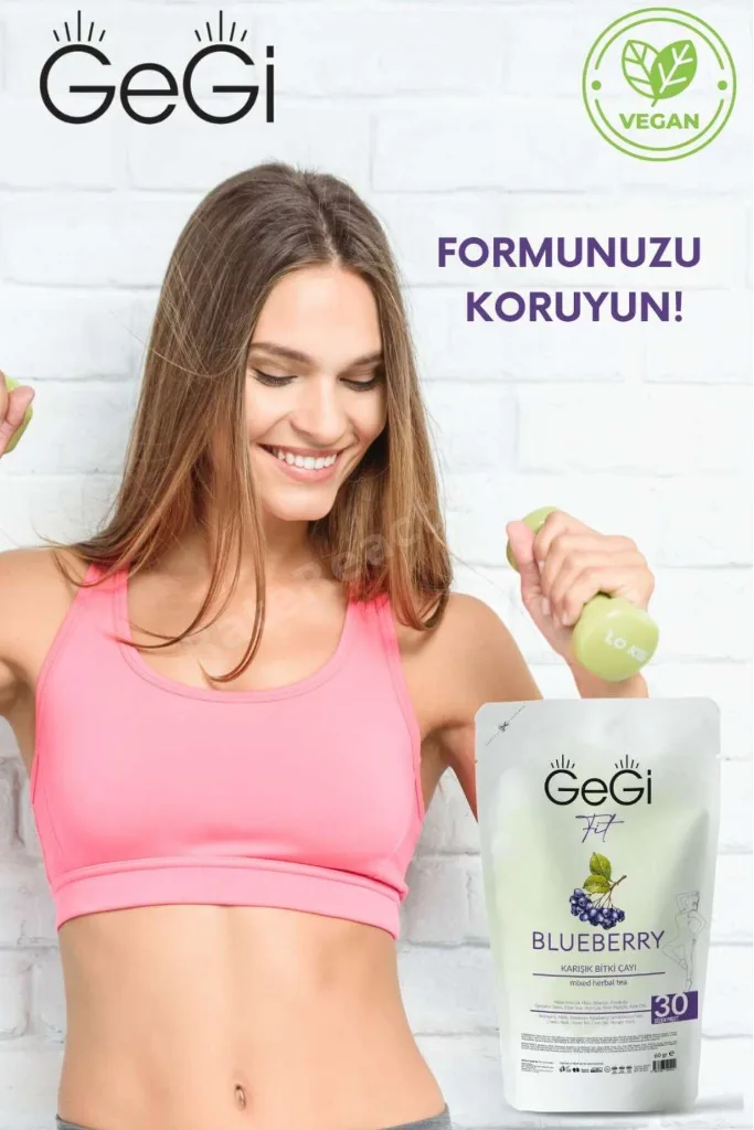 Yaban Mersini Blueberry Tea Çay 1 Aylık Paket