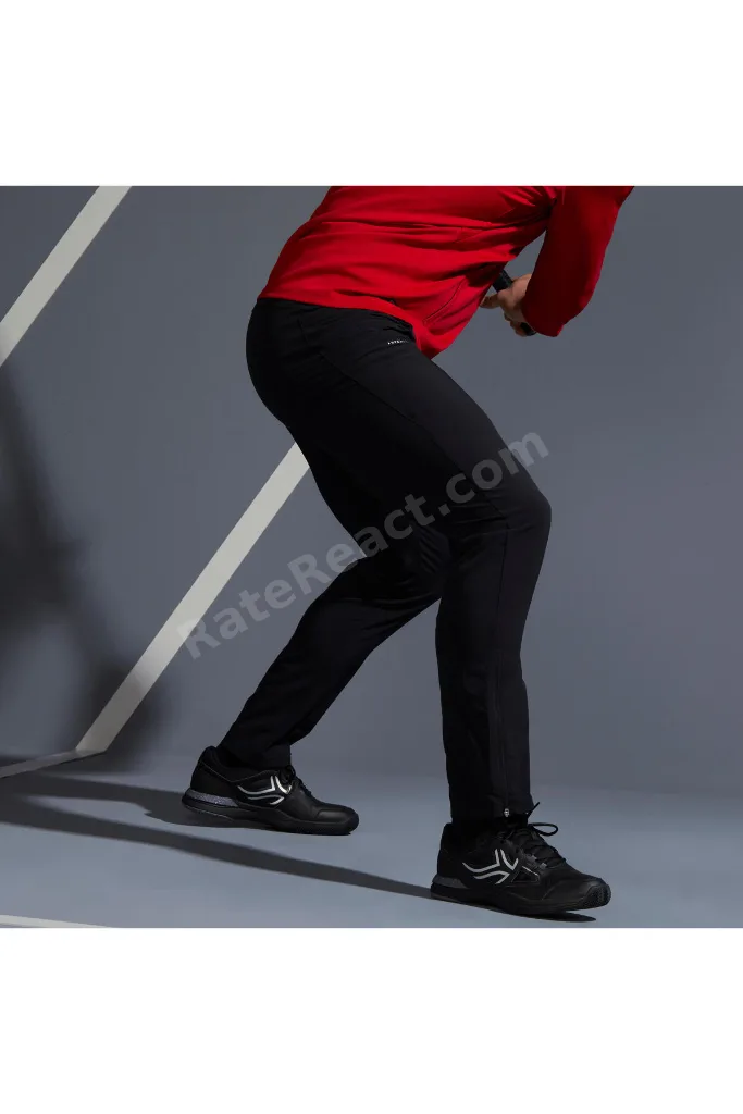 Erkek Tenis Eşofman Altı - Siyah - Essential