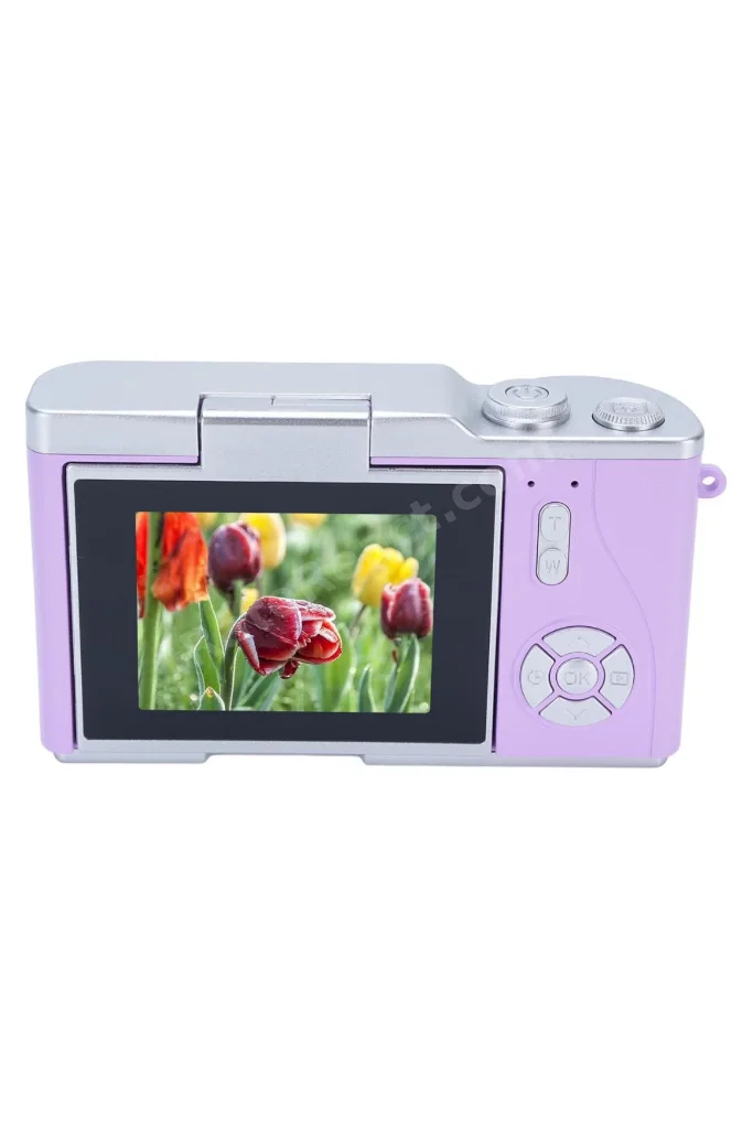 48 MP Dijital Fotoğraf Makinesi 4K Video Flip Ekranlı Kompakt