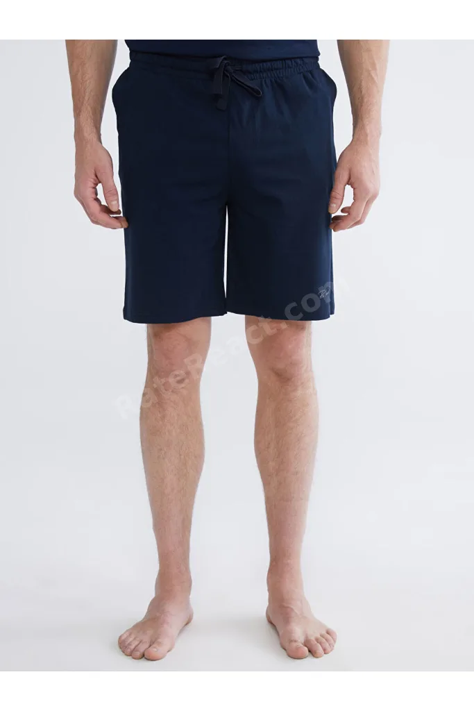 Lacivert Slim Fit Erkek Şort 2'li