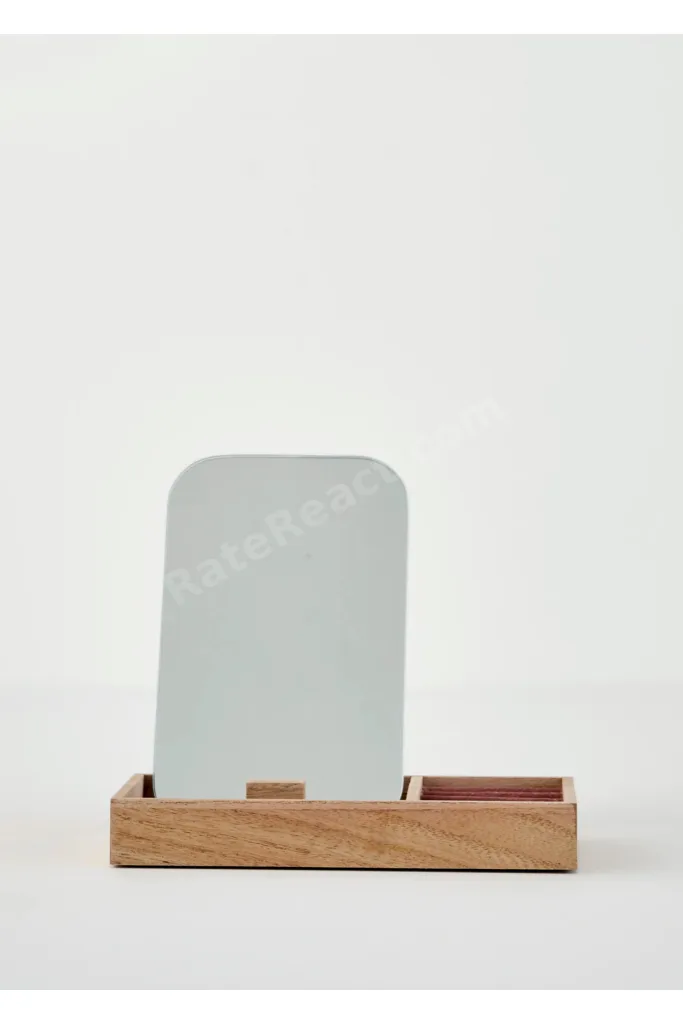 Merida Aynalı Takı Kutusu Pembe (12x17 cm)