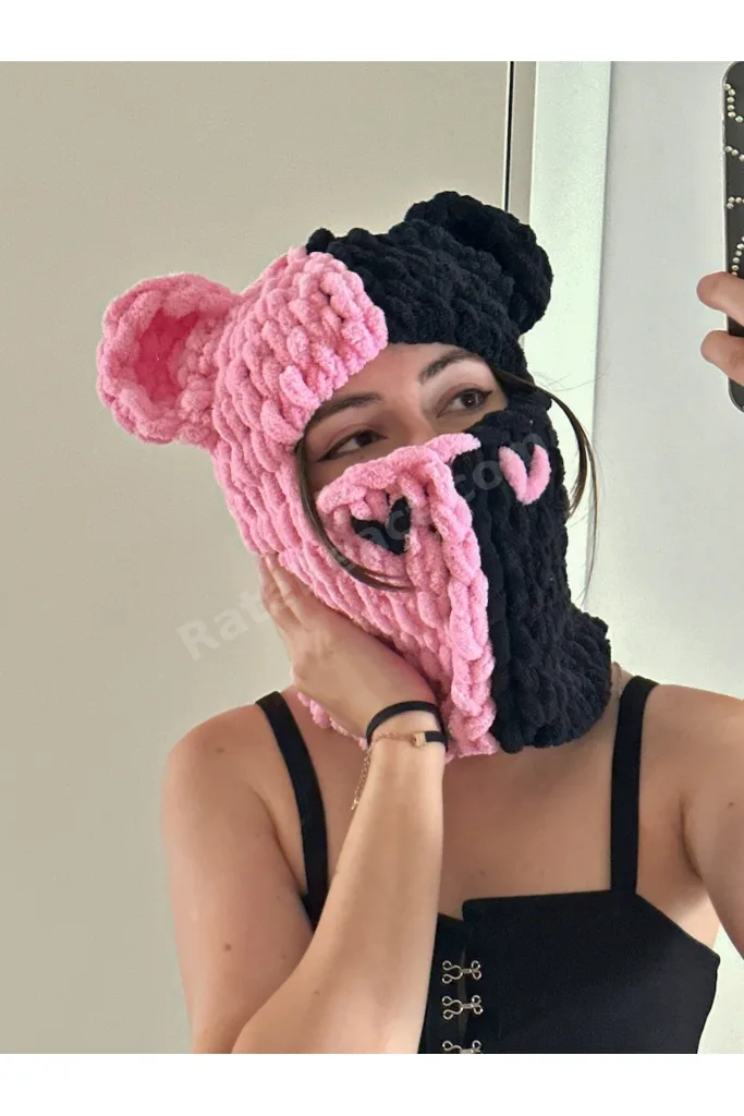 Kar Maskesi Şapka Puffy Bere Kayak&snowboard Balaclava