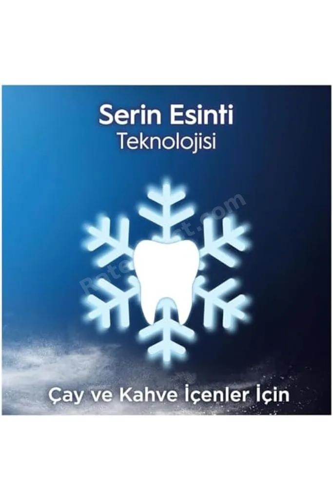 meala kozmetık store 3D White Çay ve Kahve İçenler için Diş Macunu 75 ml 2026 919086