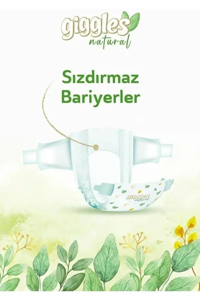 Giggles Natural 2 Numara Mini 1 Paket 66 Adet 1268290