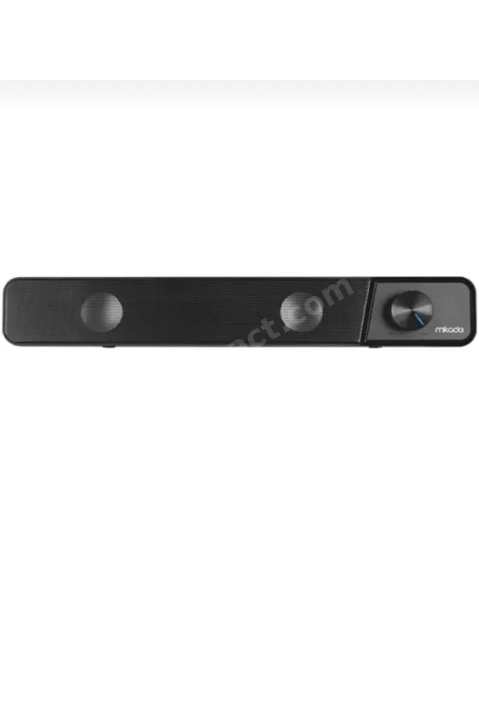 MD-69S Siyah 3Wx2 Led Işıklı Multimedia Soundbar Speaker (Bluetooth Desteği Yoktur)