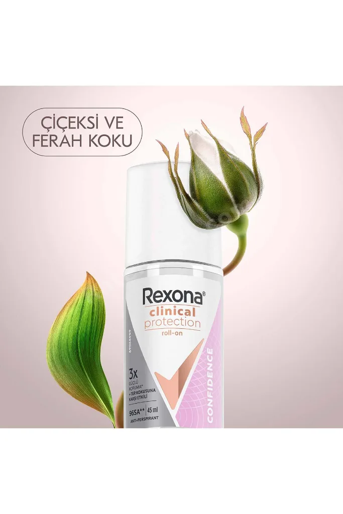 Clinical Protection Confidence Kadın Roll On 45 ml x2