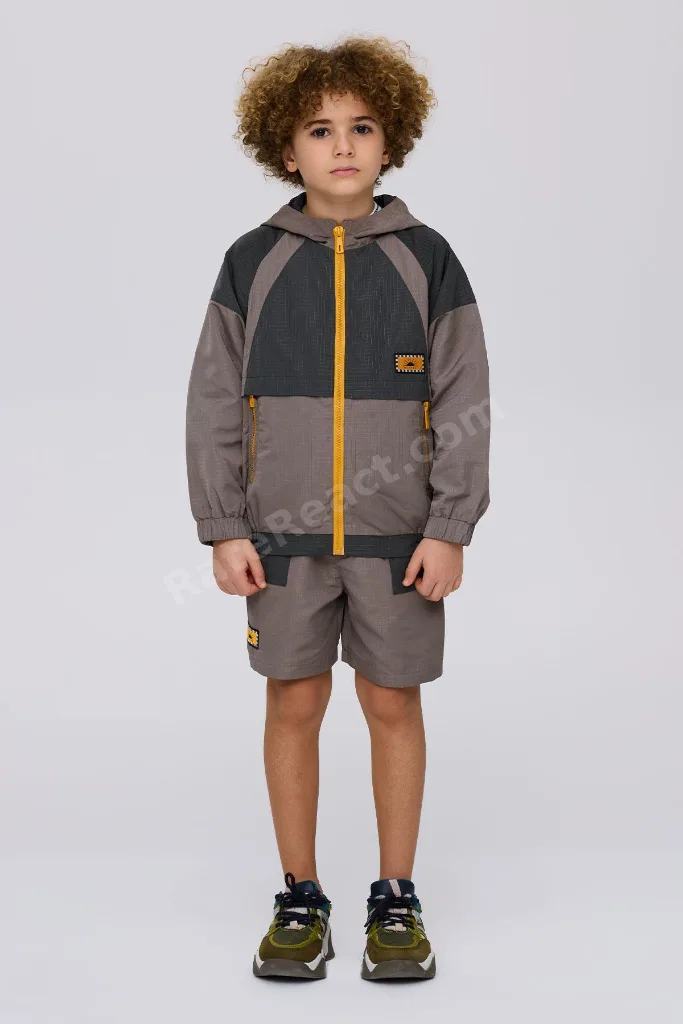 BG Store Erkek Çocuk Antrasit Yağmurluk