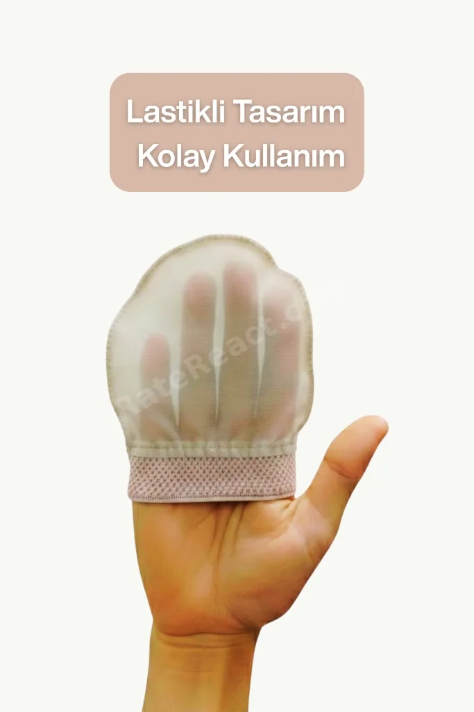 %100 Doğal Koza İpeği Kese – Hassas Ciltler İçin İpek Yüz ve Duş Kesesi | Peeling Eldiveni