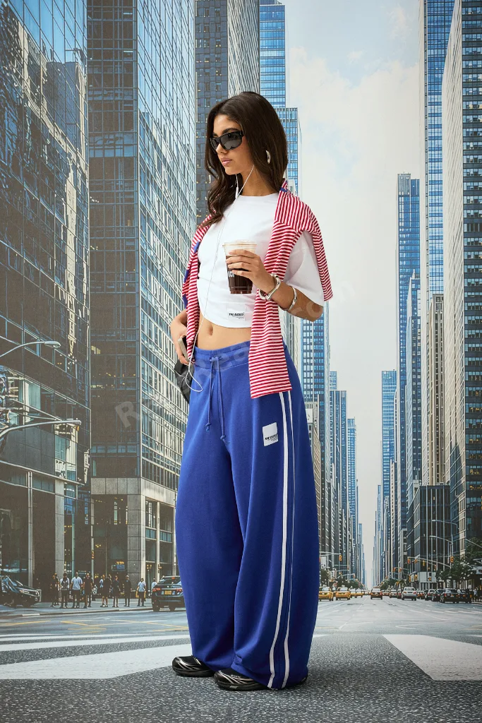 Oversize Yazlık Barrel Baggy Eşofman Altı