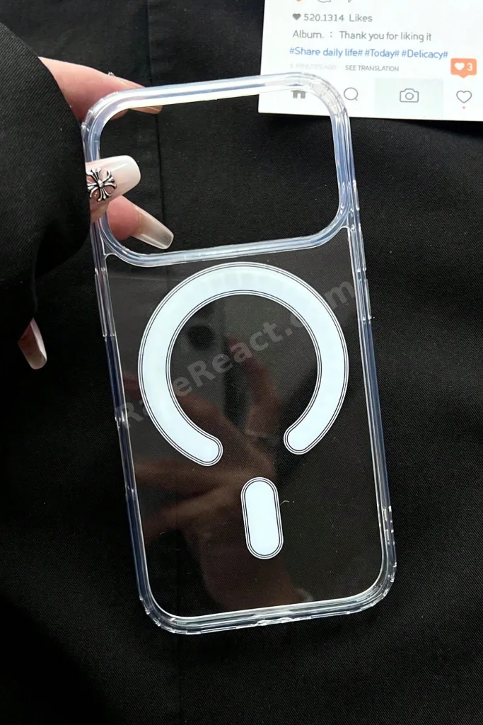 Apple İphone 17 PRO MAX Uyumlu Şeffaf MagSafe Kılıf Darbe Emici Silikon, Kamera Korumalı, Manyetik