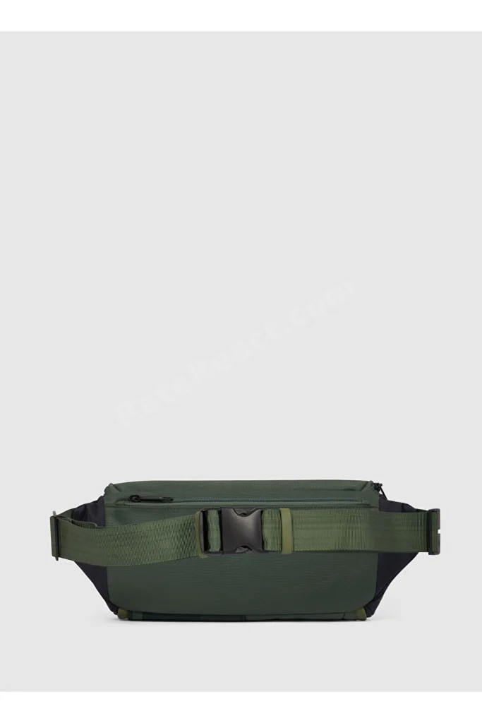 Yeşil Erkek Deri Bel Çantası CA6310S131