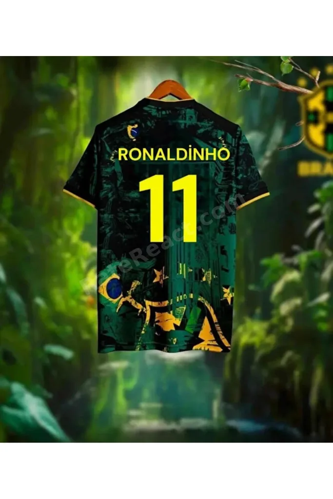 Brezilya The Prince Ronaldinho Özel Konsept Forması (Jersey)