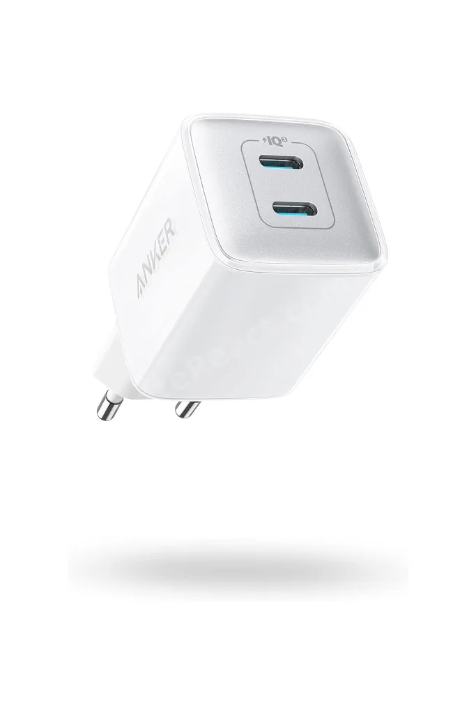 Nano 521 Şarj Cihazı, 40W, PIQ 3.0, USB-C Çift Bağlantı Noktalı, Siyah - A2038