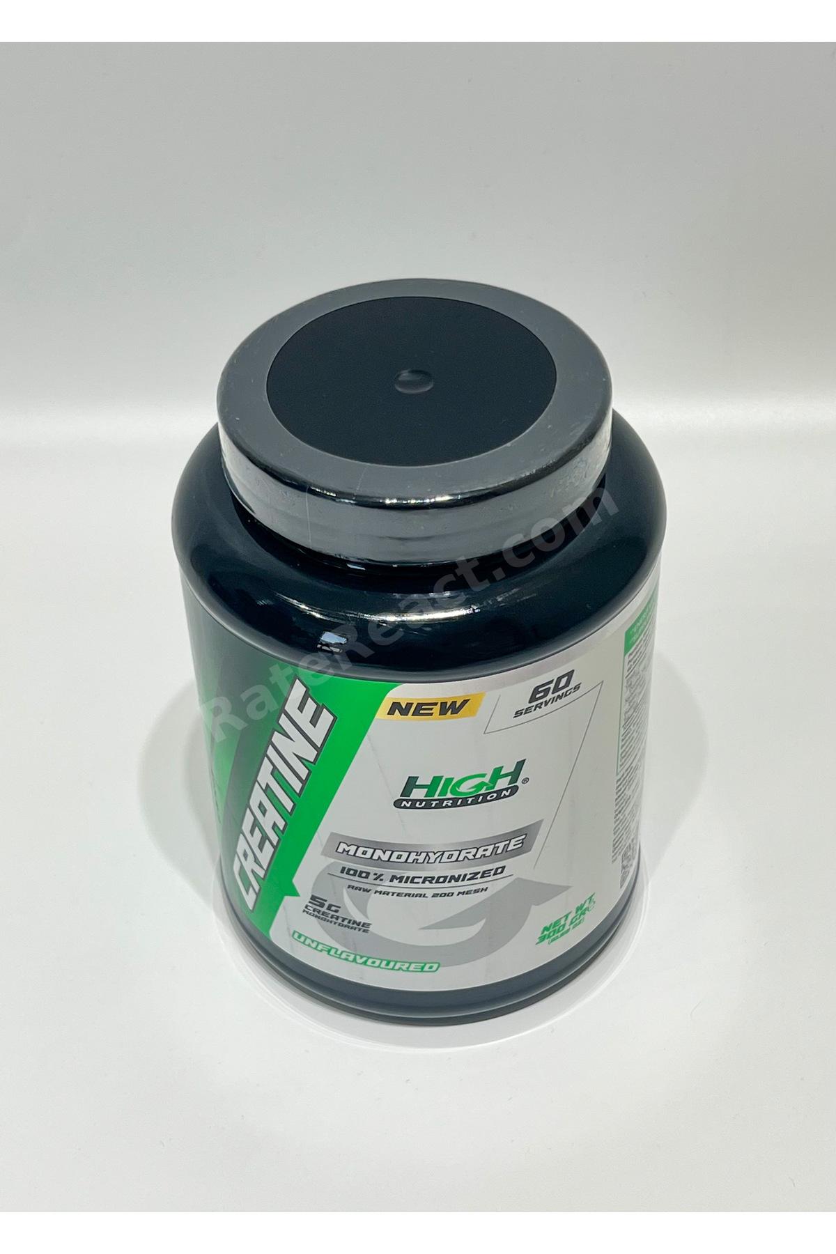 %100 Micronized Creatine Monohydrate 300 Gr 60 Servis 1 Serviste 5 Gr Kreatine