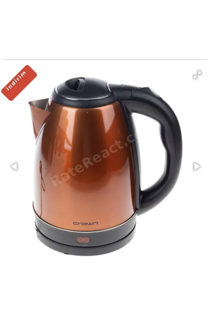 Crown Çelik Kettle Su Isıtıcılı Kettle Kettle