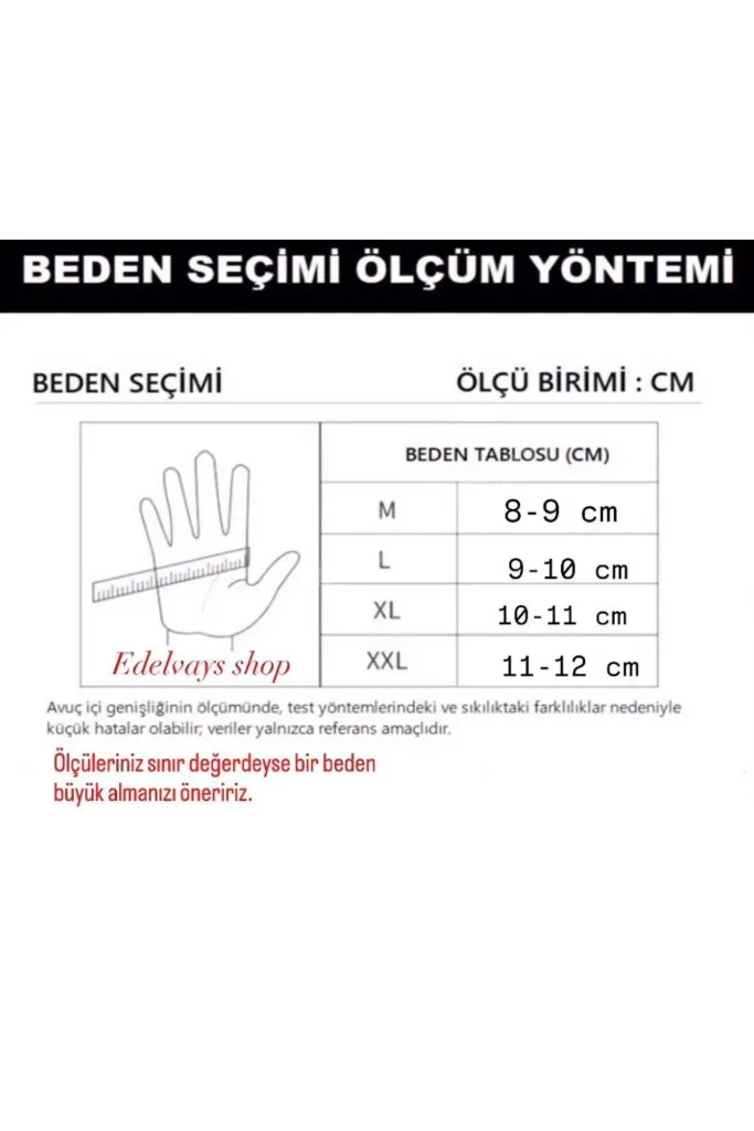 MOTOSİKLET BİSİKLET YAZLIK ELDİVEN YASAYA UYGUN ETİKETLİ SB KISA KIRMIZI ELDİVEN
