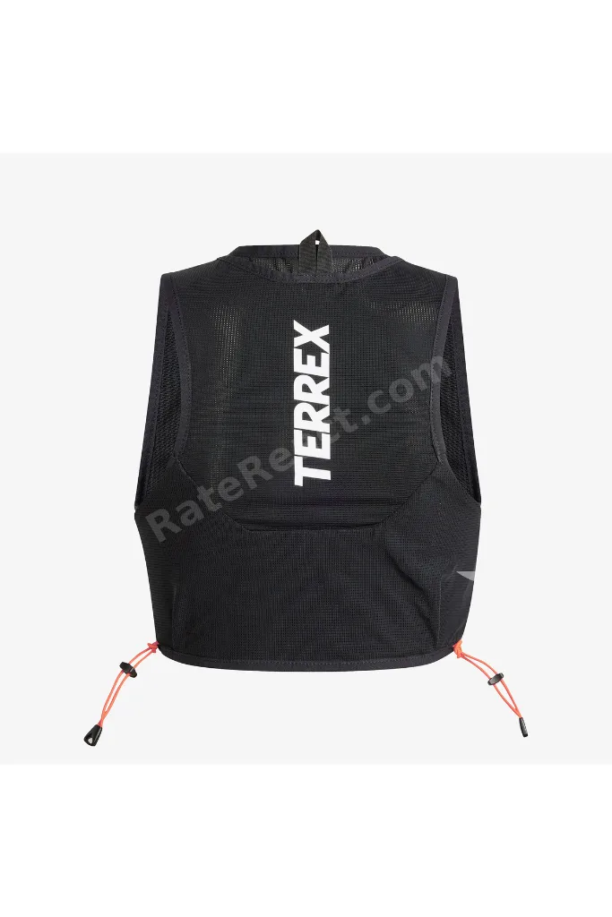 Terrex Trail Running Techrock 5 L Unisex Siyah Koşu Yeleği